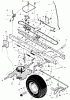 Murray 42575x81B - Yard King 42" Lawn Tractor (2001) Ersatzteile Drive Assembly
