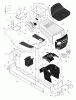 Murray 42576x92A - B&S/ 42" Lawn Tractor (2000) (Walmart) Ersatzteile Chassis & Hood