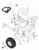 Murray 42576x92B - B&S/ 42" Lawn Tractor (2000) (Walmart) Ersatzteile Steering