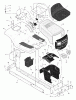Murray 42576x92C - B&S/ 42" Lawn Tractor (2001) (Walmart) Ersatzteile Chassis & Hood