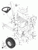 Murray 42576x92D - B&S/ 42" Lawn Tractor (2001) (Walmart) Ersatzteile Steering