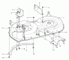 Murray 42580x89A - Yard King Performance 42" Lawn Tractor (2000) Ersatzteile Deck Assembly (part 1)