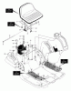 Murray 42580x89A - Yard King Performance 42" Lawn Tractor (2000) Ersatzteile Rear Chassis Assembly