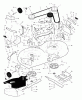 Murray 42583C - 42" Lawn Tractor (1999) Ersatzteile Mower Housing