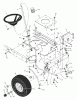 Murray 42583x6A - Ultra 42" Lawn Tractor (2000) Ersatzteile Steering