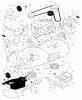 Murray 42583x9A - B&S/ 42" Lawn Tractor (1998) (Montgomery Wards) Ersatzteile Mower Housing