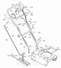 Murray 536.772330 (77233000NA) - Craftsman Edger (2007) (Sears) Ersatzteile Handle Assembly
