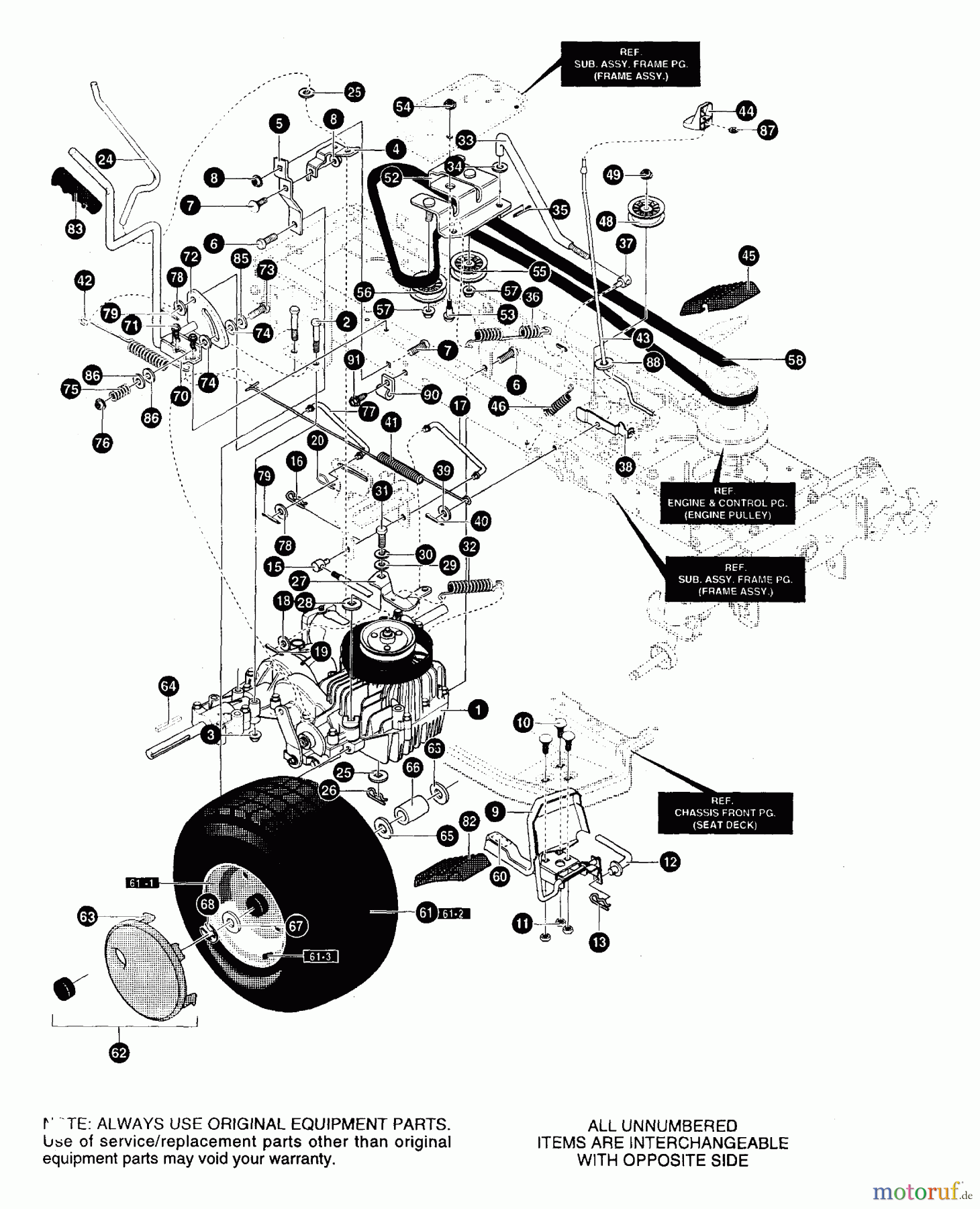 Murray Rasen- und Gartentraktoren 42589x8 - Scotts 42