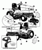 Murray 42589x8B - Scotts 42" Lawn Tractor (1999) (Home Depot) Ersatzteile Decal Assembly (part 2)