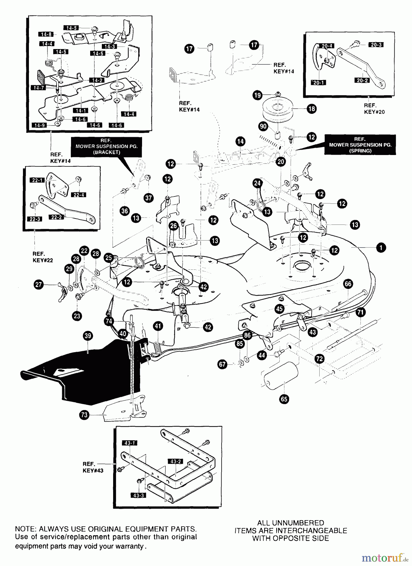 Murray Rasen- und Gartentraktoren 42589x8B - Scotts 42