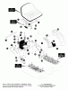 Murray 42589x8B - Scotts 42" Lawn Tractor (1999) (Home Depot) Ersatzteile Rear Chassis Assembly