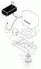 Murray 42590B - 42" Lawn Tractor (1999) Ersatzteile Engine Mount