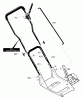 Murray 536.772342 - Craftsman Edger (2005) (Sears) Ersatzteile Lower Handle Assembly