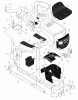 Murray 42590x92A - B&S/ 42" Lawn Tractor (1998) (Walmart) Ersatzteile Chassis & Hood