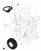 Murray 42590x92A - B&S/ 42" Lawn Tractor (1998) (Walmart) Ersatzteile Steering