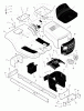 Murray 42590x92B - B&S/ 42" Lawn Tractor (1999) (Walmart) Ersatzteile Chassis & Hood