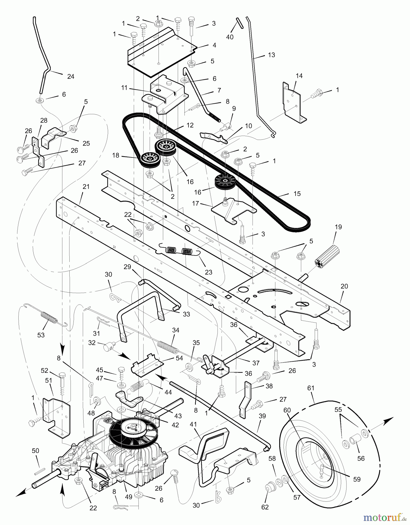 Murray Rasen- und Gartentraktoren 42590x92B - B&S/Murray 42