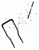Murray 536.772342 - Craftsman Edger (2005) (Sears) Ersatzteile Upper Handle Assembly