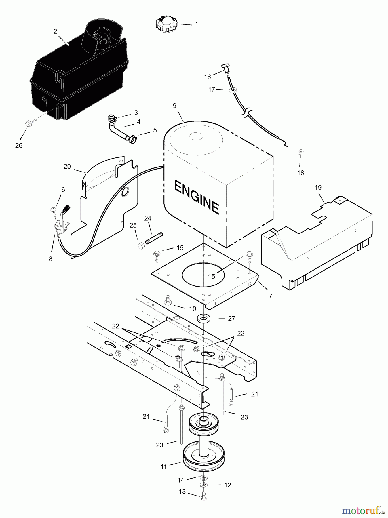 Murray Rasen- und Gartentraktoren 42591x8B - Scotts 42