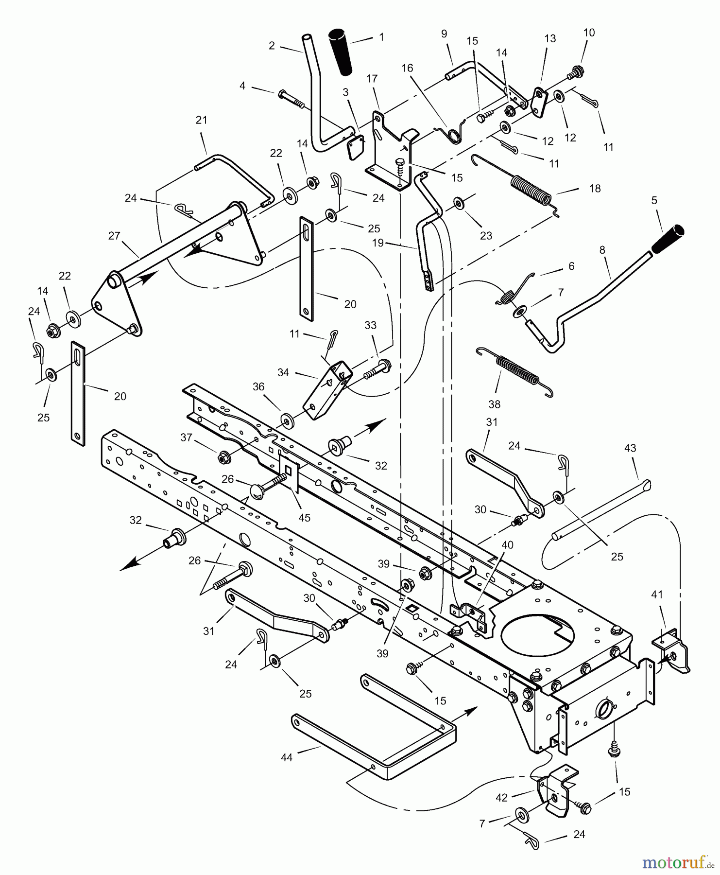 Murray Rasen- und Gartentraktoren 42591x8B - Scotts 42