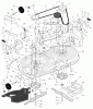 Murray 42598x92A - B&S/ 42" Lawn Tractor (2002) (Walmart) Ersatzteile Mower Housing