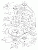 Murray 42803x5A - 42" Lawn Tractor (1996) Ersatzteile Mower Housing