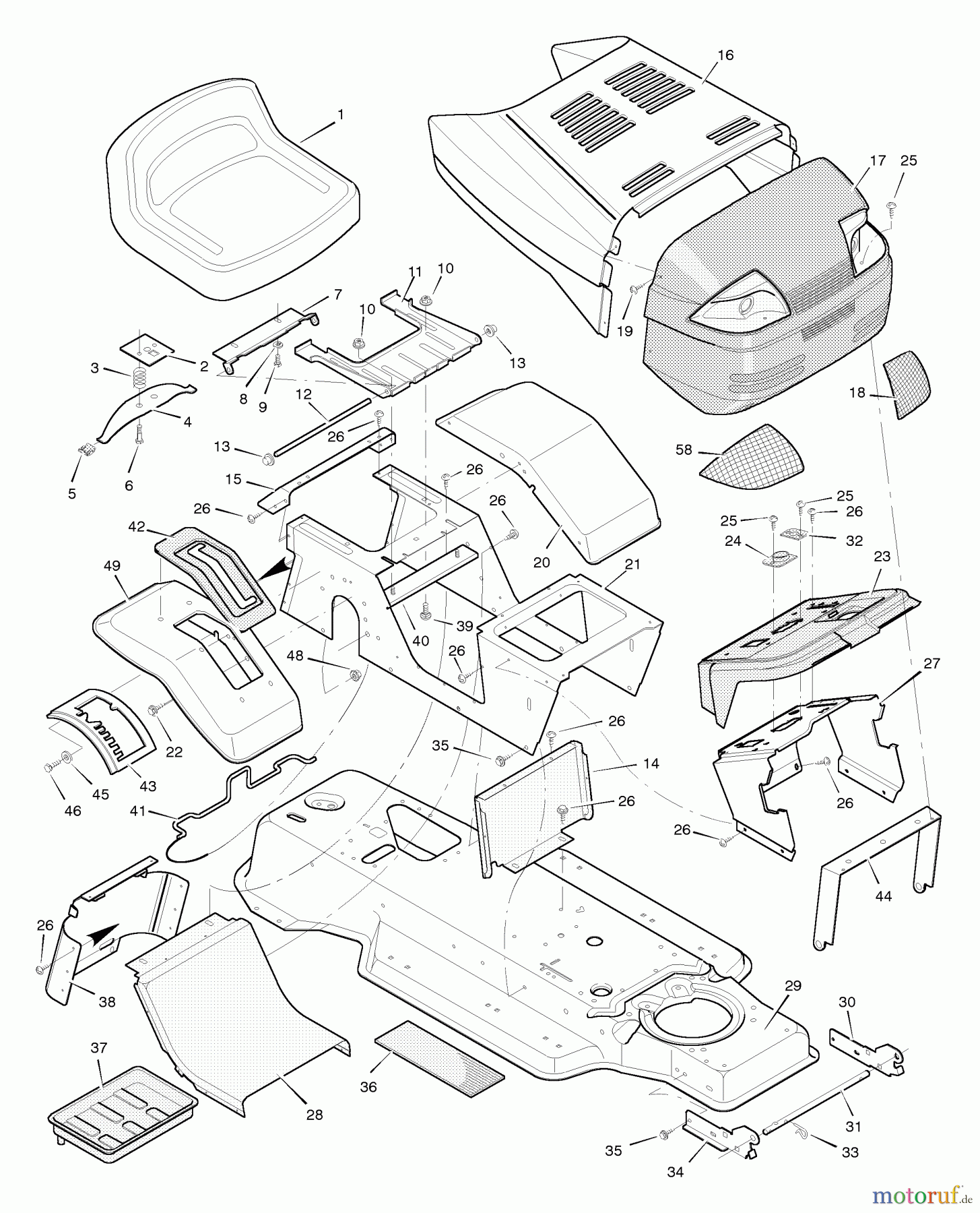 Murray Rasen- und Gartentraktoren 42816C - Murray 42