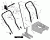 Murray 536.772350 - Craftsman Edger (2006) (Sears) Ersatzteile Handle Assembly