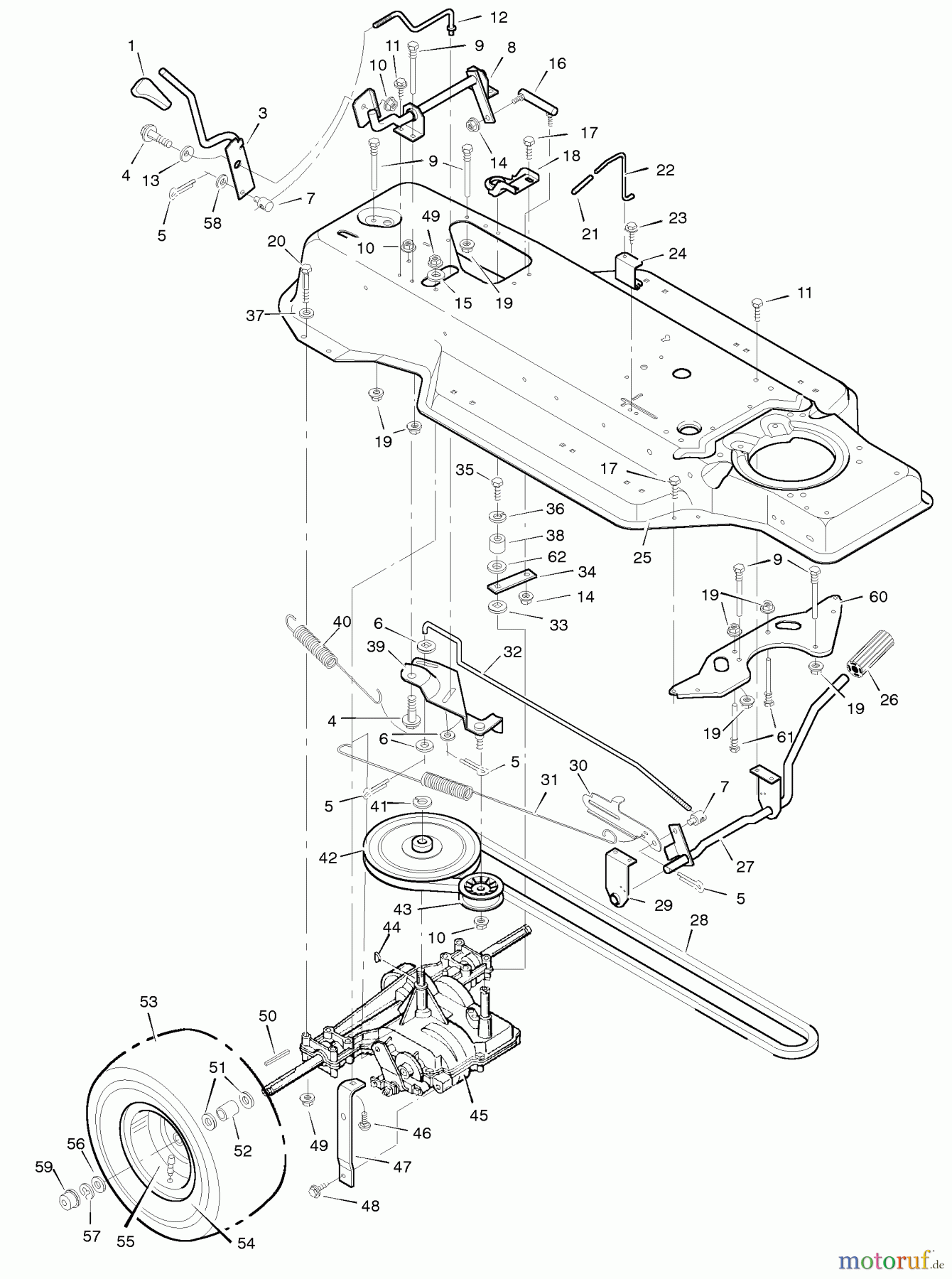  Murray Rasen- und Gartentraktoren 42819A - Murray 42