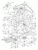 Murray 42823A - 42" Lawn Tractor (1997) Ersatzteile Mower Housing