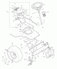 Murray 42828x8A - Scotts 42" Lawn Tractor (1996) (Home Depot) Ersatzteile Steering