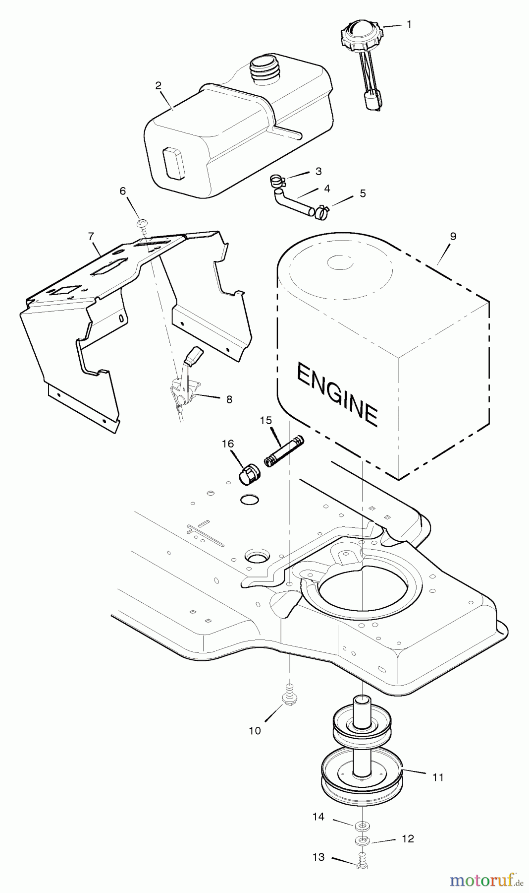  Murray Rasen- und Gartentraktoren 42828x8B - Scotts 42