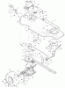 Murray 42829A - 42" Lawn Tractor (1996) Ersatzteile Motion Drive