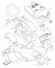 Murray 42910Ax92A - B&S/ 42" Lawn Tractor (1996) (Walmart) Ersatzteile Chassis & Hood