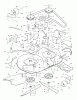 Murray 42910Ax92A - B&S/ 42" Lawn Tractor (1996) (Walmart) Ersatzteile Mower Housing