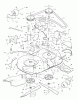 Murray 42910x192A - B&S/ 42" Lawn Tractor (1996) (Walmart) Ersatzteile Mower Housing