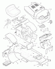 Murray 42910x192C - B&S/ 42" Lawn Tractor (1996) (Walmart) Ersatzteile Chassis & Hood