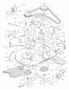 Murray 42910x30A - 42" Lawn Tractor (1996) Ersatzteile Mower Housing