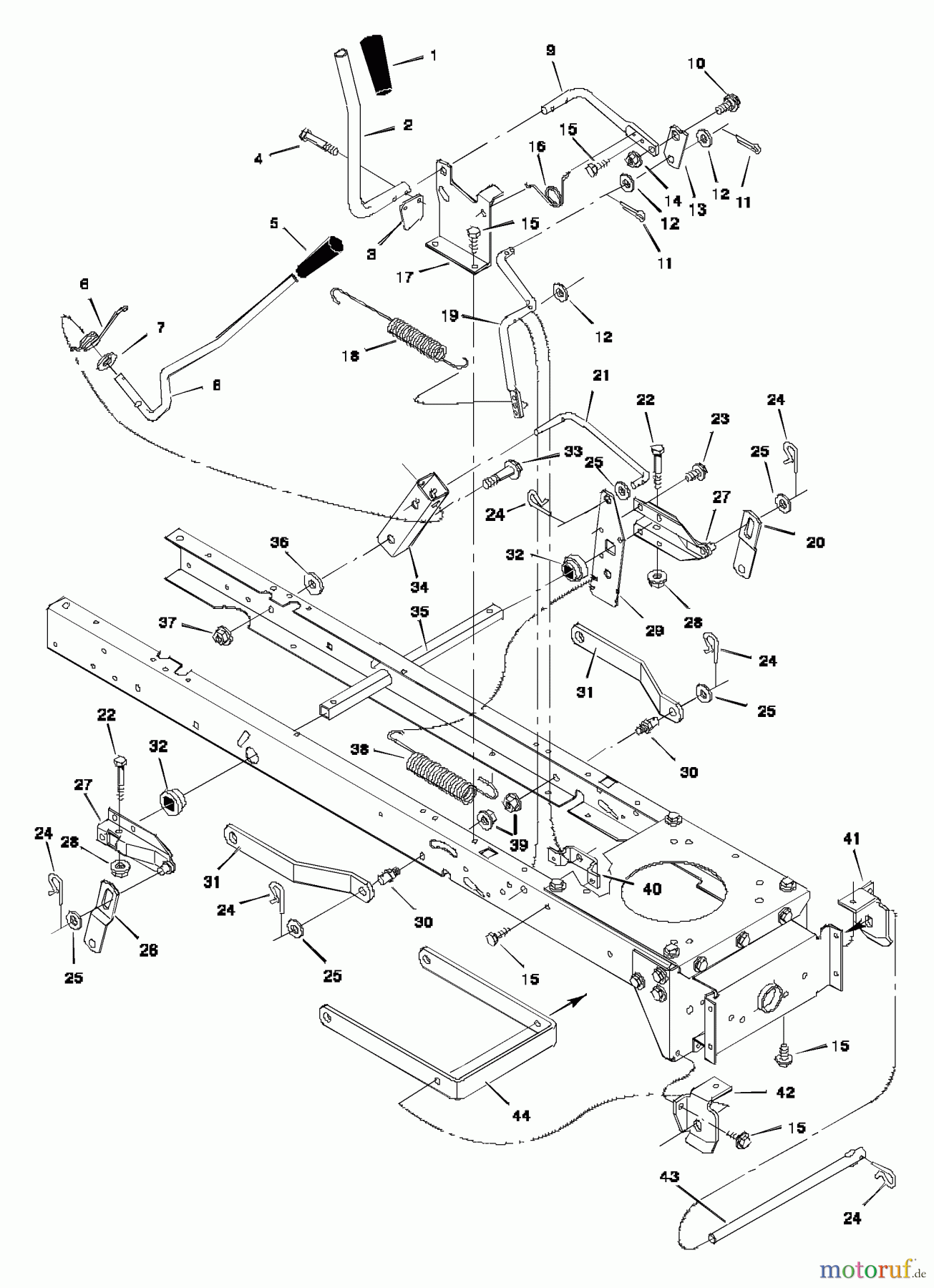 Murray Rasen- und Gartentraktoren 42915x30B - Murray 42