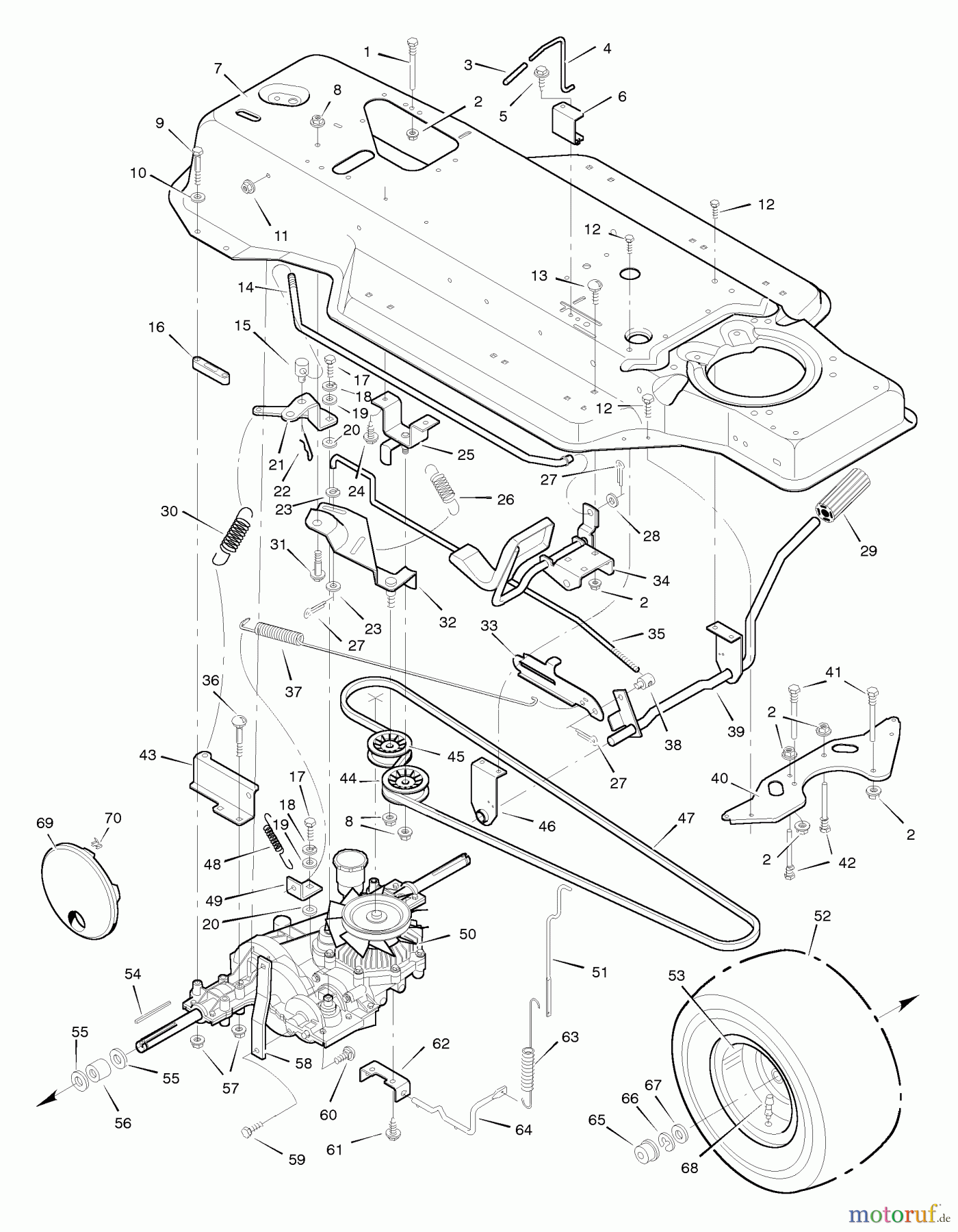 Murray Rasen- und Gartentraktoren 42915x6A - Murray Ultra 42