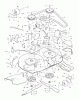 Murray 42916x8A - Scotts 42" Lawn Tractor (1996) (Home Depot) Ersatzteile Mower Housing