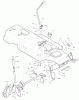 Murray 42917x8A - Scotts 42" Lawn Tractor (1996) (Home Depot) Ersatzteile Mower Housing Suspension