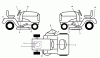 Murray 42L13G60X8A (96012007705) - 42" Lawn Tractor, 13.5HP (2011) Ersatzteile Decals Group (42L13G60X8Adecal)