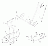 Murray 42L13G60X8A (96012007705) - 42" Lawn Tractor, 13.5HP (2011) Ersatzteile Lift Group (42L13G60X8Alift)