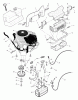 Murray 461000x8A - Scotts 46" Garden Tractor (2003) (Home Depot) Ersatzteile Engine Mount Assembly