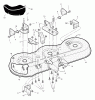 Murray 461000x8A - Scotts 46" Garden Tractor (2003) (Home Depot) Ersatzteile Mower Housing