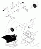 Murray 461000x8A - Scotts 46" Garden Tractor (2003) (Home Depot) Ersatzteile Mower Housing Suspension