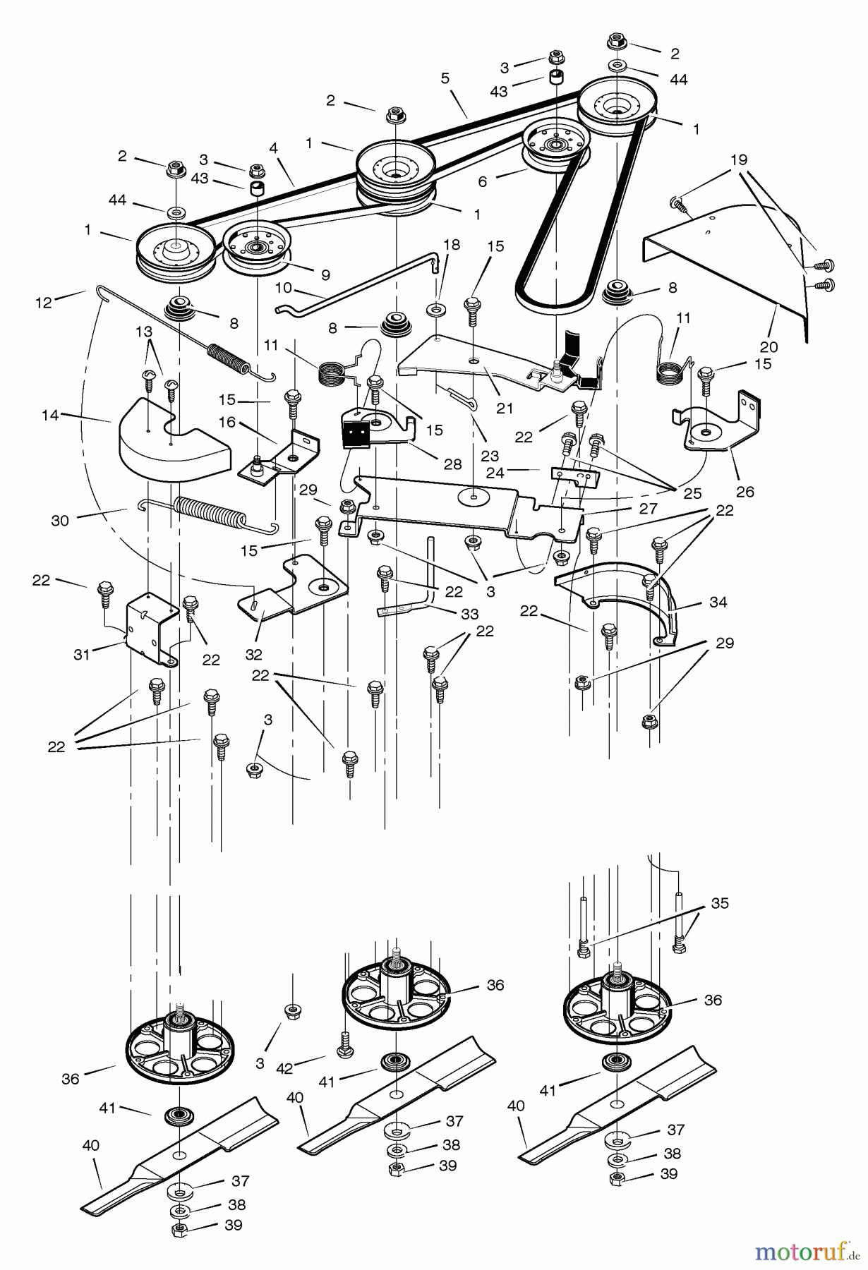  Murray Rasen- und Gartentraktoren 461004x92A - B&S/Murray 46