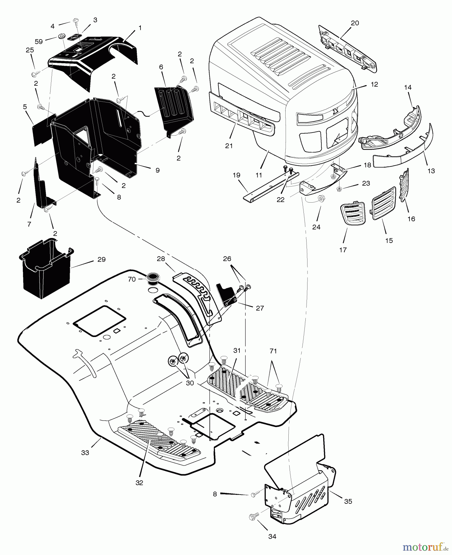 Murray Rasen- und Gartentraktoren 461004x92A - B&S/Murray 46