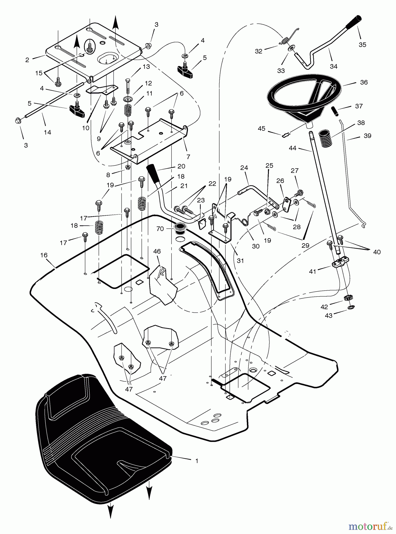 Murray Rasen- und Gartentraktoren 461004x92A - B&S/Murray 46